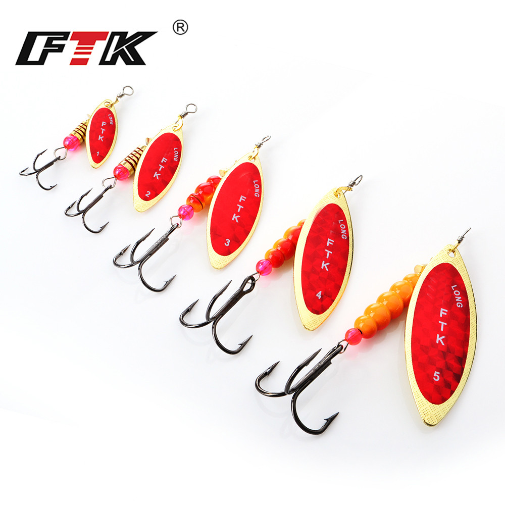 FTK Spinner Bait 4G/7G/12G/18G – Fishing Hook Treble recenzja i cena