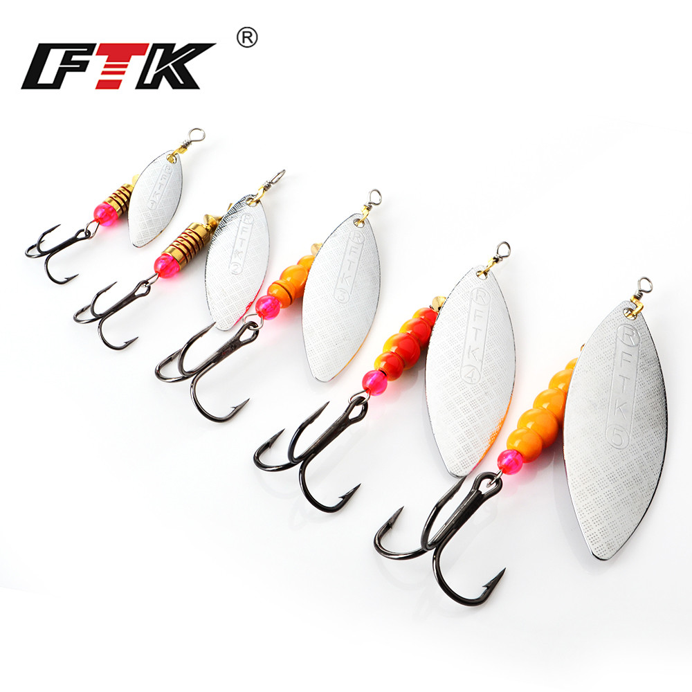 FTK Spinner Bait 4G/7G/12G/18G – Fishing Hook Treble recenzja i cena
