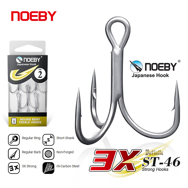 Haczyki wędkarskie Noeby z wys – Fishing Hook Offset recenzja i cena