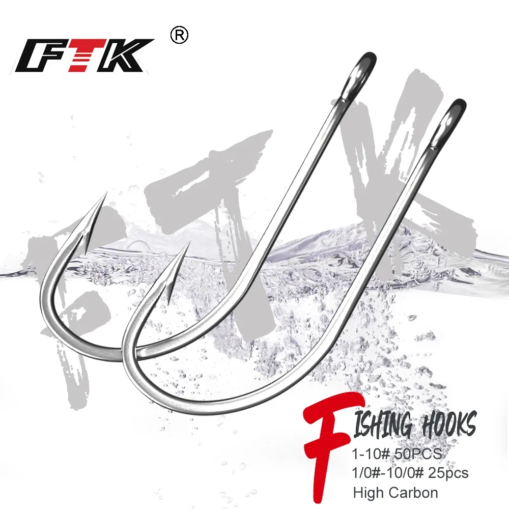 Haczyki wędkarskie FTK 1-10 #  – Fishing Hook Assortment recenzja i cena